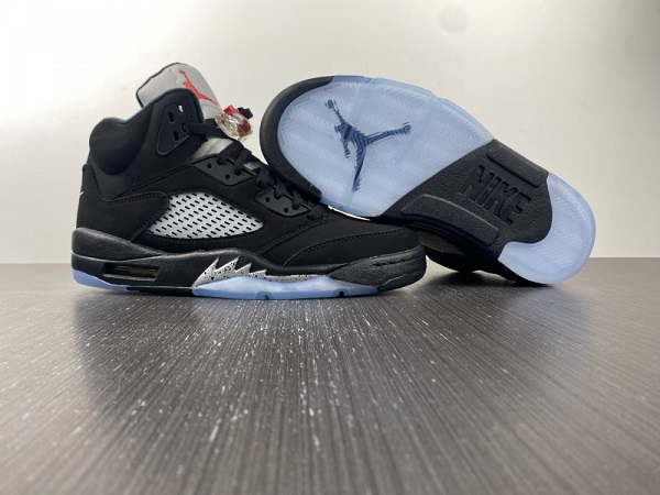 Air jordan 5 (V) OG shoes men-metallic silver